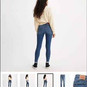 Levi 720 high rise super skinny size 27